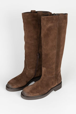 Faby dark brown boot