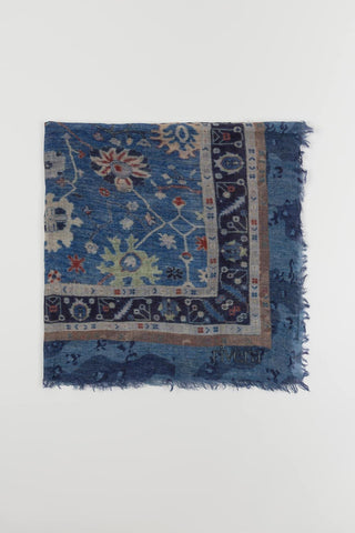 Pañuelo Taira azul y multicolor