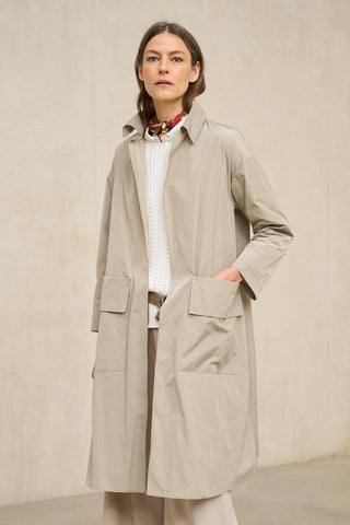 Gabardina Cendre arena