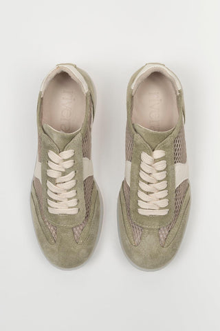 Zapatillas Calver verde oliva