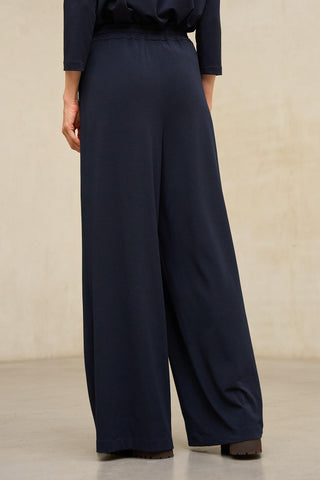 Hune Navy Blue Trousers