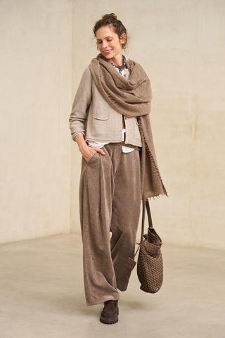 Érval taupe trousers