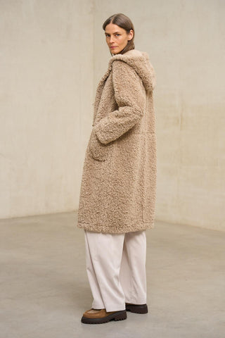 Abrigo Montara beige reversible