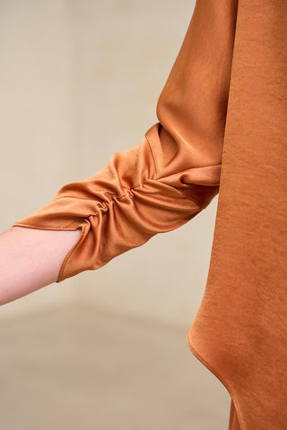 Blusa Leia telha