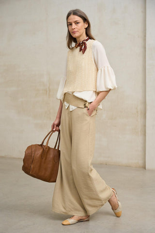 Mireya blouse in ecru