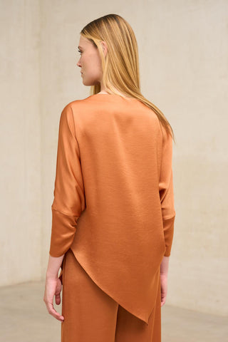 Blusa Leia telha