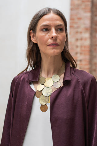 Colar Solaris Dourado FL Coleção Particular